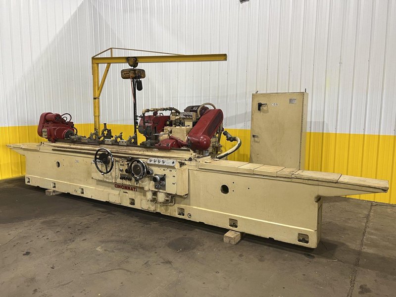 10&quot; X 96&quot; CINCINNATI PLAIN CYLINDRICAL GRINDER:  STOCK 18585