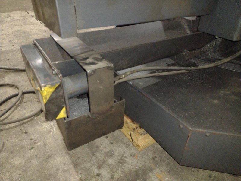 16&quot; X 28&quot; COSEN MODEL #SH-710LDM HORIZONTAL 60° MITERING BAND SAW: STOCK #23643