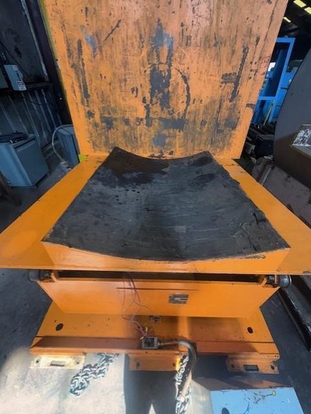 12,000# x 40&quot; ASC UPENDER WITH ROTATING BASE STOCK# 4160