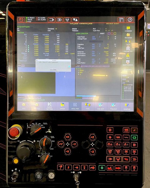 Mazak Optiplex 4020 Fiber III (2019) w/MCS 4020  Load/Unload