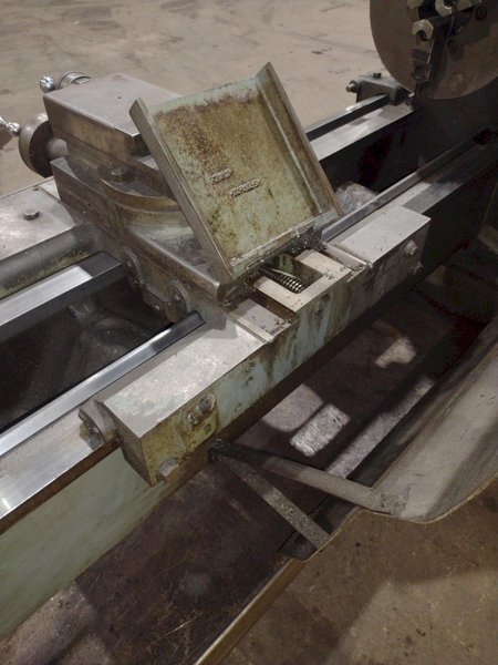 19" x 54" LEBLOND MODEL #7E REGAL ENGINE LATHE, 1.75" HOLE: STOCK #19469