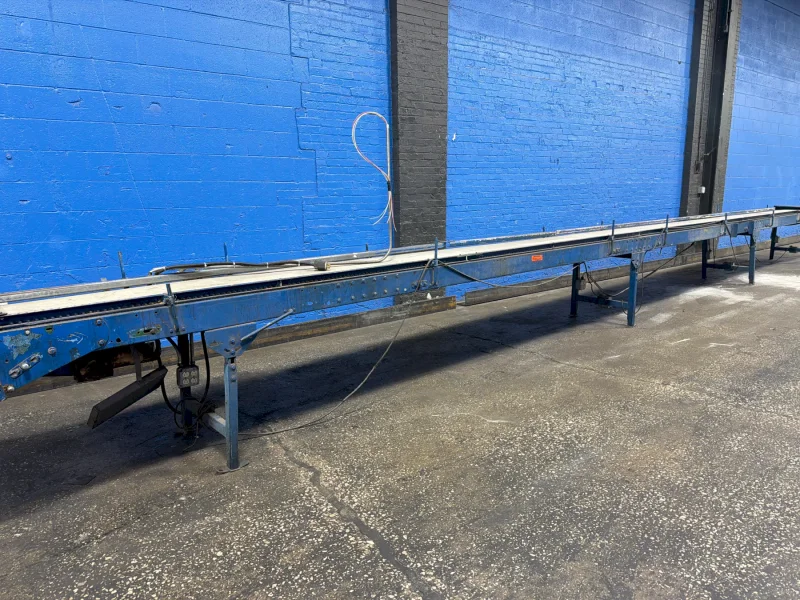 19” X 442” X 32” POWER BELT CONVEYOR