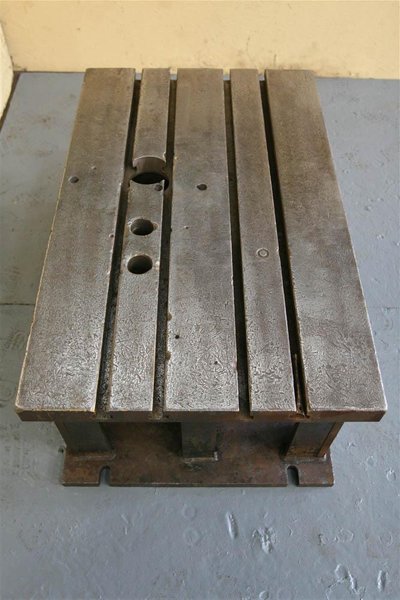 42&#039; X 26&#039; X 18&#039; STEEL FABRICATED BOX DRILL TABLE:  STOCK #19987