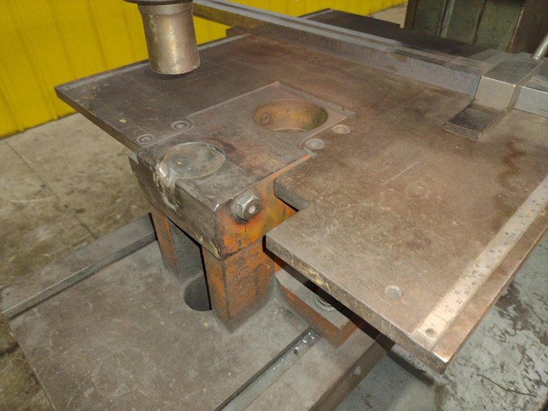 135 TON SPARTAN MODEL #IW135DX HYDRAULIC IRONWORKER: YOBRO #24716