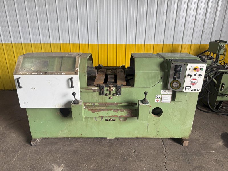 2001 BERCO PT250 TRACK PRESS WITH WTC TRACKMASTER IMPACT WRENCH &amp; CONVEYOR: YOBRO #24374