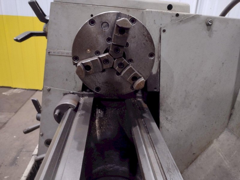 15&quot; X 50&quot; CLAUSING COLCHESTER MODEL #15 ENGINE LATHE, 2-3/16&quot; HOLE: STOCK #19155