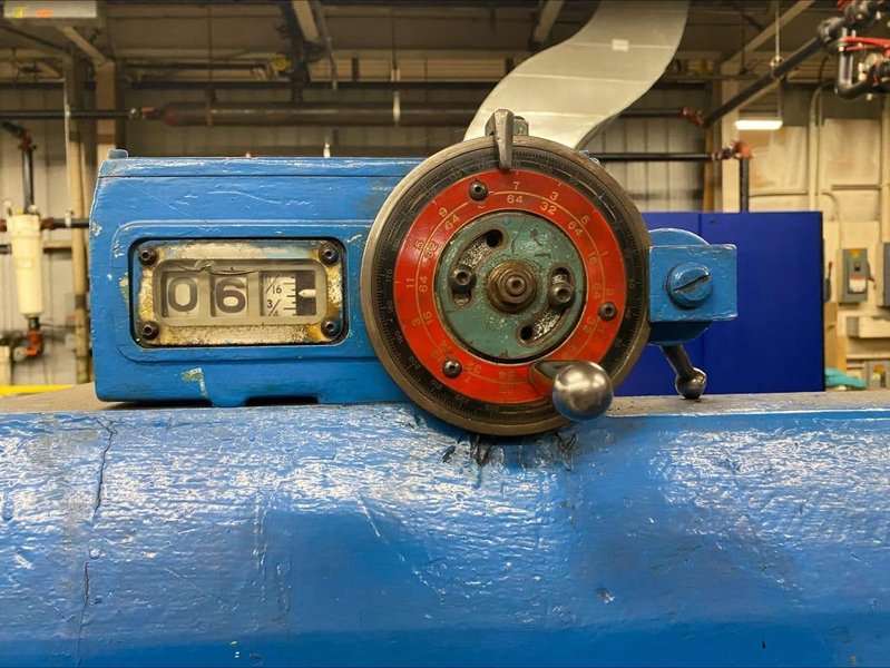 3/16″ x 10′ Wysong 1010-R3 Power Squaring Shear, 1978