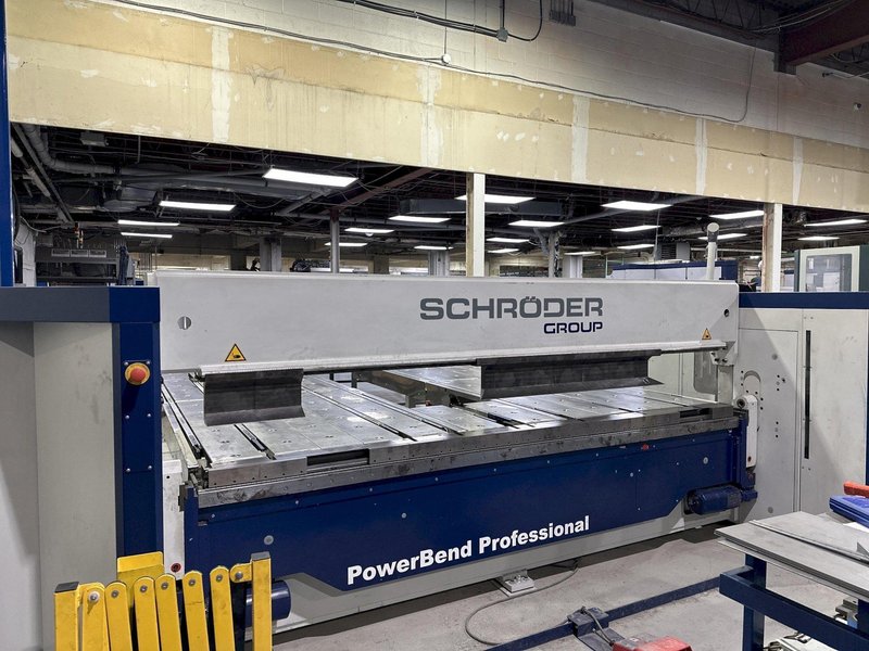 2016 Schroder PowerBend Professional 3200/3.0 | Up-and-Down Technology | Folding Machine