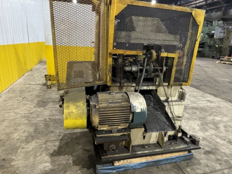 4-POST CUTOFF PRESS AND SERVO DIE ACCELERATOR. STOCK # 0991225