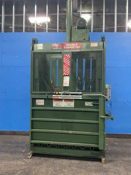 PTR BALER AND COMPACTOR COMPANY 29”X60” PRESS BALER  -  2300