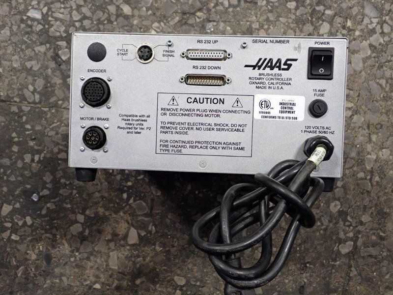 HAAS AUTOMATION INC BRUSHLESS ROTARY CONTROL