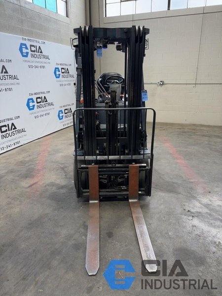 2021 - 4,000 LB. TOYOTA MODEL 8FBCU20-COMP SIT-DOWN ELECTRIC FORKLIFT
