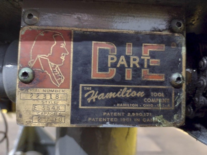 2500 LBS X 42" MACHINE TOOL CORP (MTC) MODEL #E3548 DIE HANDLER / FLIPPER MACHINE: STOCK #19569