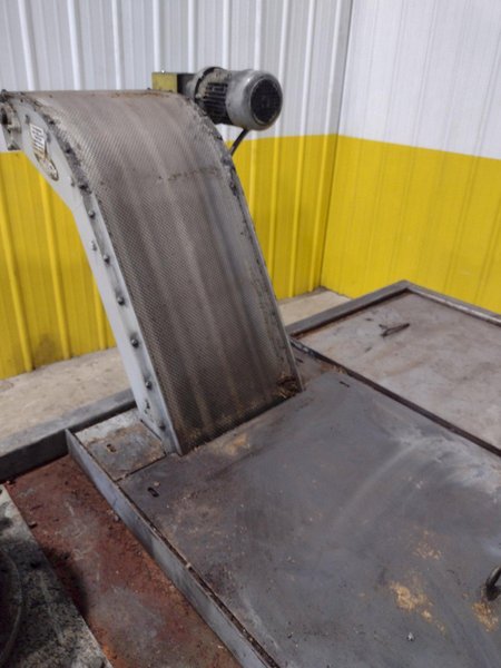 74" X 74" STOELTING MODEL #CSW8121 AUTOMATIC WASHER, WITH FLIP-UP DIE STATION POWERED INFEED, NEW 2012: YOBRO #25172