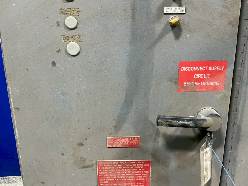 INDUCTOTHERM WATER SYSTEM CONTROL CABINET