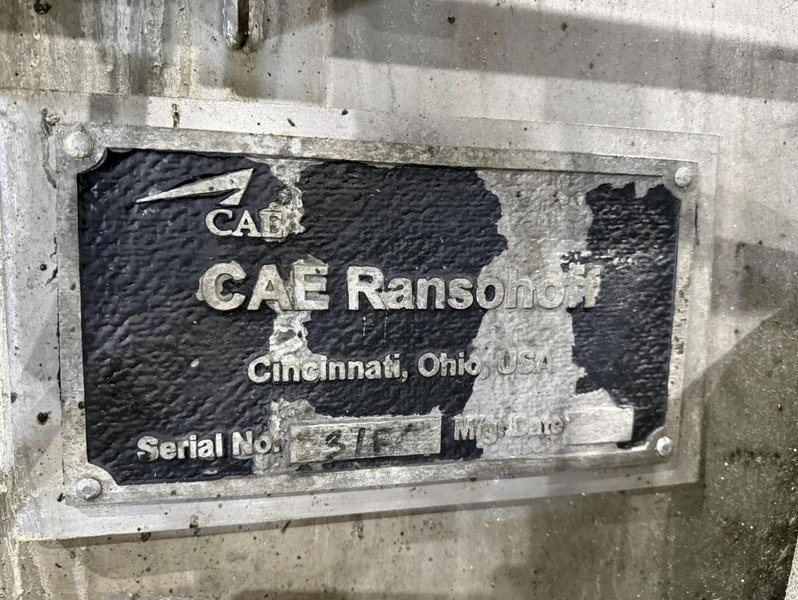 24" WIDE BELT CAE RANSOHOFF 4-STAGE STAINLESS STEEL BELT CONVEYOR PARTS WASHER &amp; RUST INHIBITOR. STOCK # 0545226