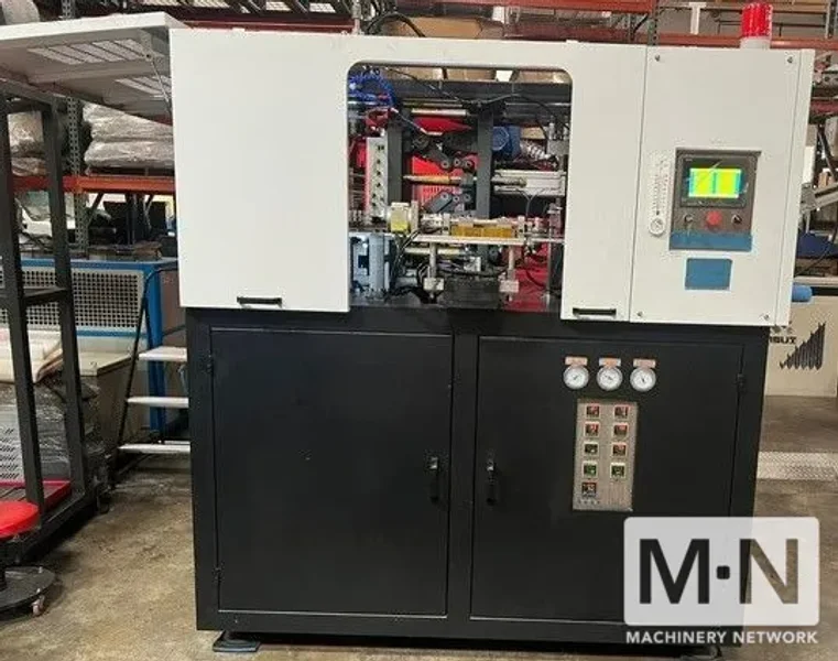 DUAL CAVITY FILL PET BLOW MOLDING MACHINE MODEL ECO-2LH MFG 2021