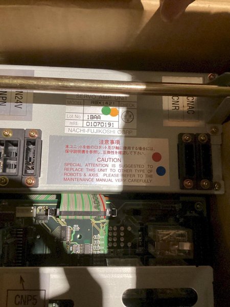 NACHI SERVO AMPLIFIER RBX1421 NEW