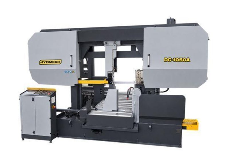 NEW 41" x 41" HYDMECH MODEL DC-1050A+ AUTOMATIC DUAL POST BAND SAW
