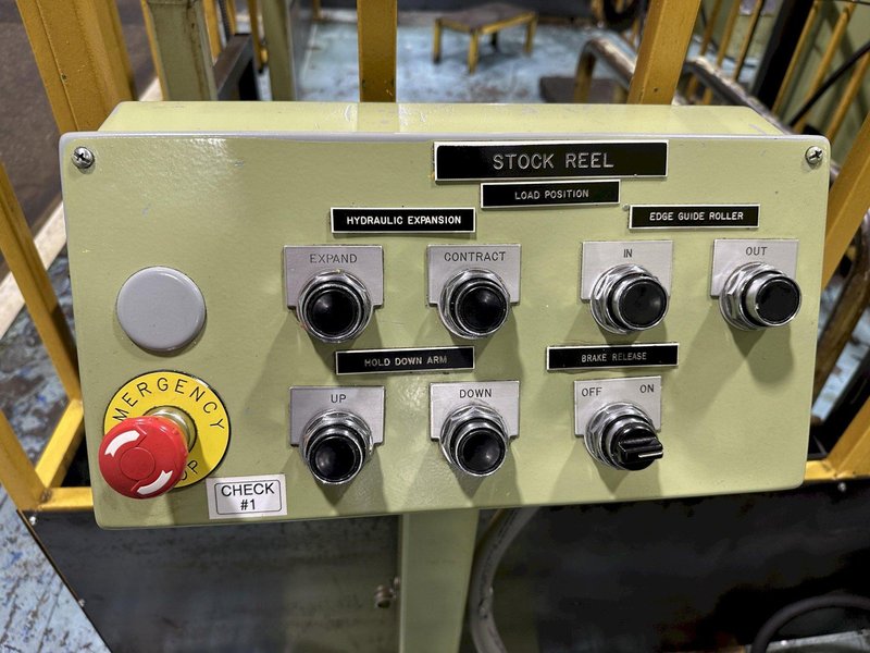 220 TON AIDA #NCI-200(2) PRESS LINE, COMPLETE WITH CWP SPACE-SAVER COIL FEED LINE: STOCK #22209