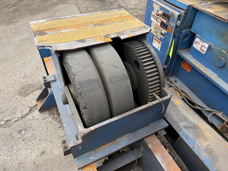 34 TON (68,000 LBS) PANDJIRIS MODEL #PR100 GEAR DRIVEN POWERED TANK TURNING ROLLS: YOBRO #24351