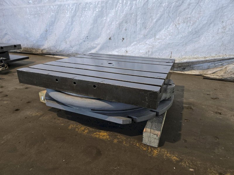 36" X 36" AIR LIFT ROTARY TABLE. STOCK # 0879926