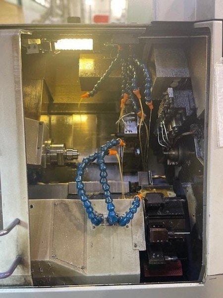 Citizen M20 CNC Swiss Lathe, 2003-Bar Feeder, High Pressure Coolant