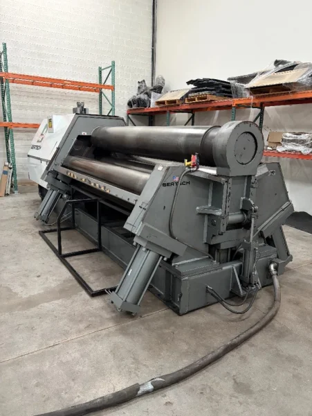 10' x 1" BERTSCH MODEL #100-10 4 ROLL HYDRAULIC PLATE ROLL, 2018: YOBRO #24784