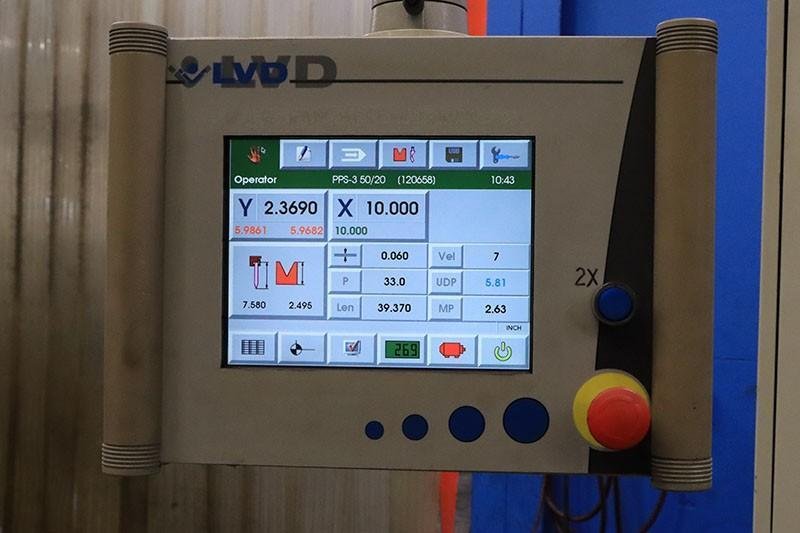 55 Ton X 6'6" LVD STRIPPIT Hydraulic CNC Press Brake, Model PPS 50/25