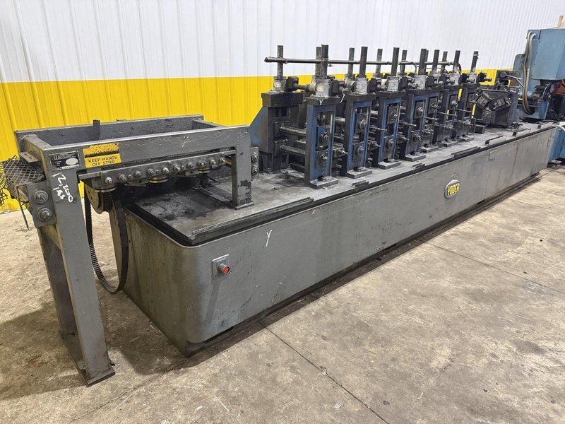 9 STAND x 2" YODER M2 ROLLFORMER, 6 STAND &amp; 3 STAND BASE: YOBRO #24317