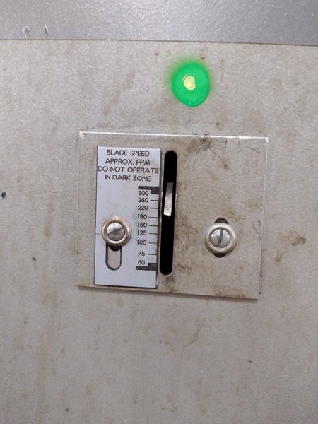 18" X 22" HEM MODEL #V100-LM2 VERTICAL BAND SAW: STOCK #19152