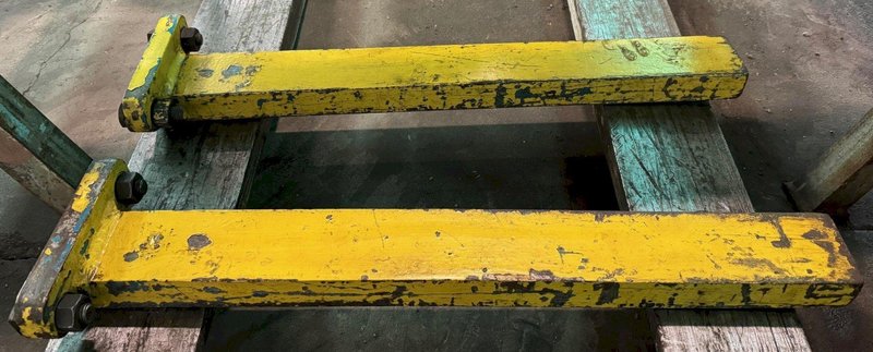 10' Squaring Arm &amp; Front Supports Off Cincinnati 10' x 1/2" Shear 4H10