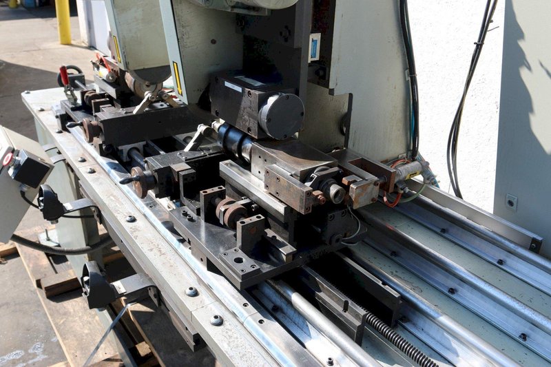 5' X 38' ASESORIA DOUBLE END TUBE CRIMPING MACHINE: STOCK #71046