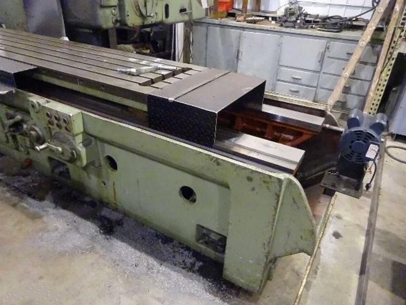 30 HP X 24&quot; X 92&quot; KEARNEY &amp; TRECKER MODEL #CSM SIMPLEX BED TYPE MILLING MACHINE: STOCK #14797