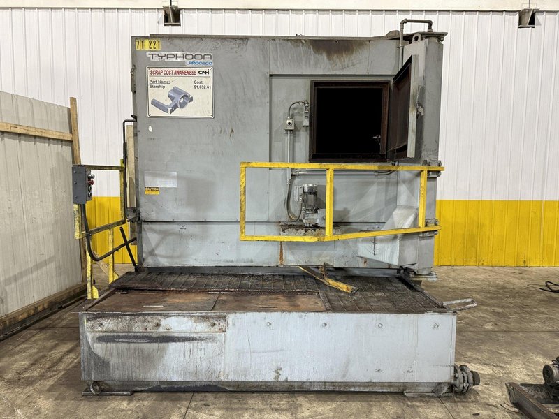 75&quot; x 60&quot; PROCECO MODEL #HD-75X60-E-6000-1-BO HEAVY DUTY ROTARY TABLE PARTS WASHER: YOBRO #24050