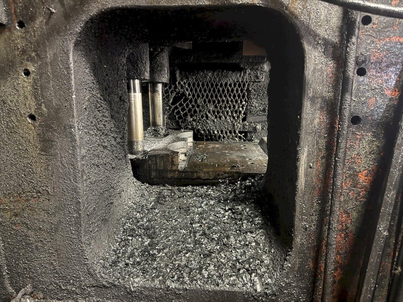 1600 TON AJAX FORGING PRESS, NEW IN 1978, 12" STROKE: YOBRO #24242