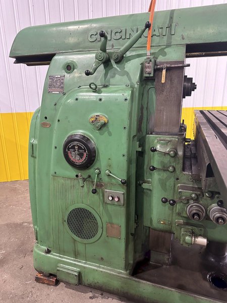 50 HP X 104&quot; X 20&quot; CINCINNATI MODEL #6 HORIZONTAL MILL / MILLING MACHINE: STOCK #19726