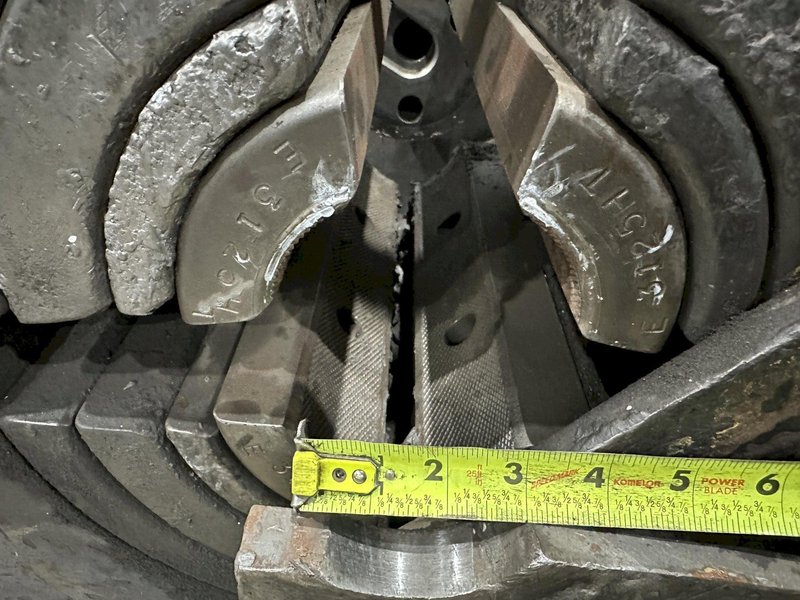 200 TON (2-3/8&quot; TO 9-5/8&quot;) DIAMETER TRUE GRIT MODEL CT200 HYDRAULIC TUBE &amp; PIPE PUSH POINTER / END FORMER/ SWAGING PRESS: STOCK #22399