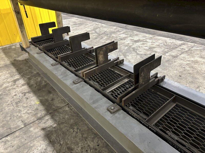 144&quot; GOURAN / LINDE SEAM WELDER WITH MILLER INVISION #456P POWER SUPPLY: STOCK 22514