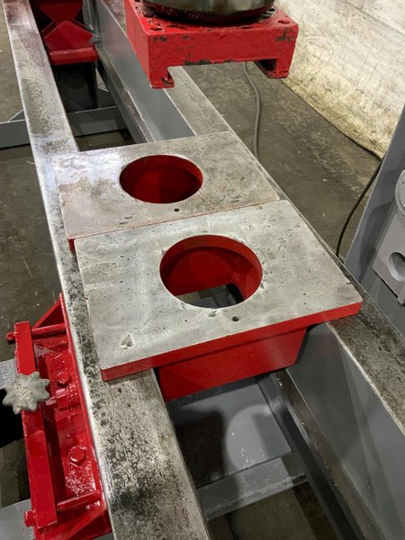 150-TON BEE LINE TRAVEL FRAME HYDRAULIC STRAIGHTENING PRESS: STOCK #80962