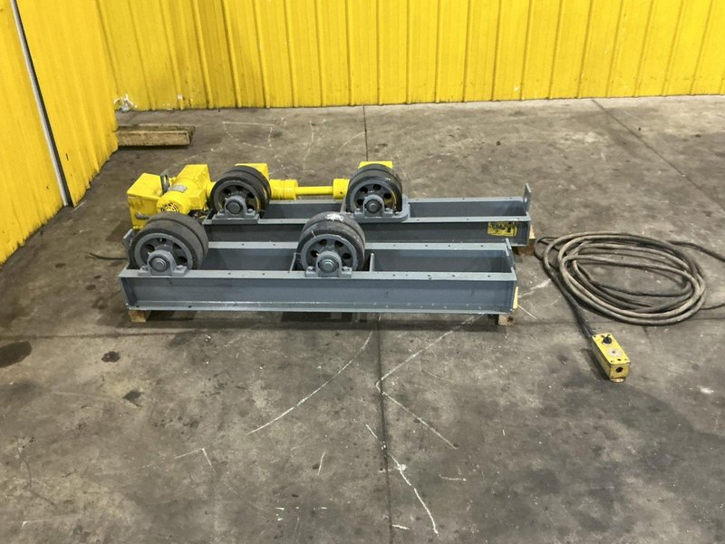 6,000 LBS WEBB MODEL #T6 TANK TURNING ROLLS, 1 DRIVE &amp; 1 IDLER ROLL: YOBRO #25072