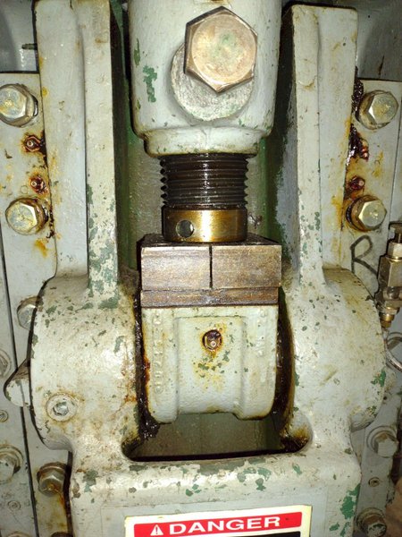 60 TON ROUSSELLE MODEL #6A OBI PRESS, 4" STROKE: YOBRO #22527