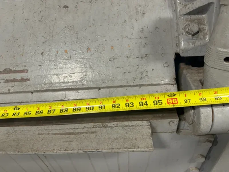 ROPER WHITNEY 96” MANUAL BENDING BRAKE  -  812