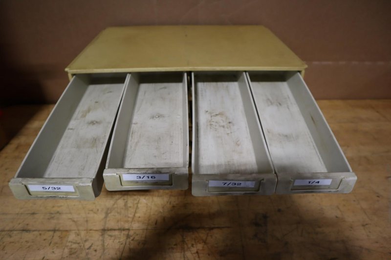 Plastic Storage Cabinet 16-Drawer - Auction Item