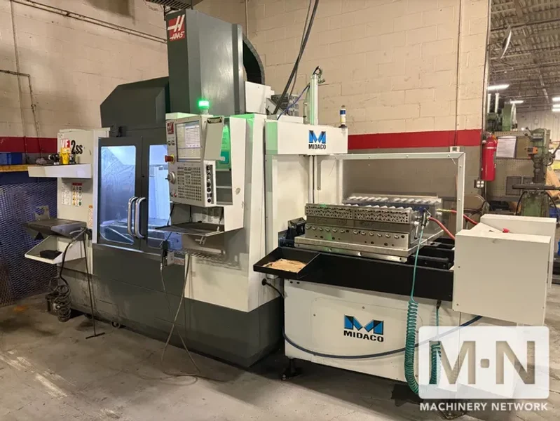 2019 HAAS VF-2SS CNC Vertical Machining Center, with Midaco Pallet Changer