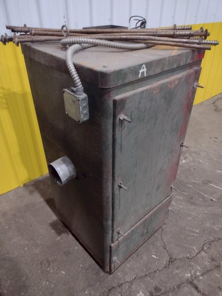 5.2 CU FT WALKER PEENIMPAC MODEL #S-5.2 ROTARY BASKET SHOT BLAST MACHINE: STOCK 17426