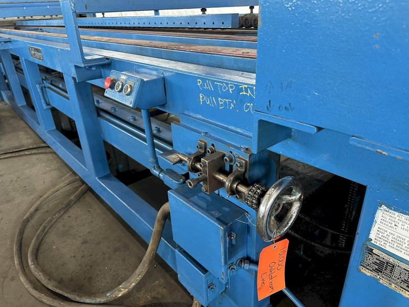 54" X 192" DAHLSTROM M-1254-6192-12 STACKER SYSTEM. STOCK # 0467524