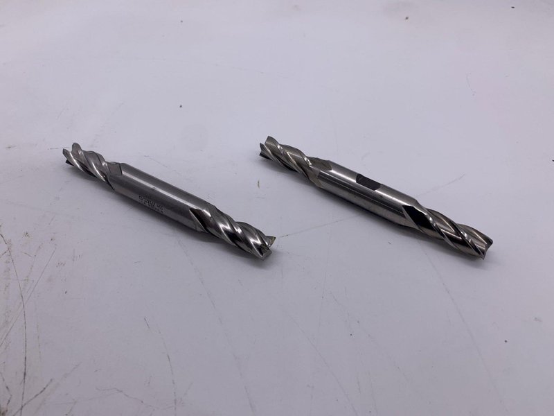 13/32” HSS DOUBLE ENDED 2 FLUTE END MILLS [PUTNAM/MORSE] QTY 2 STOCK #15523