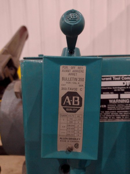 4,000 LB X 16" DURANT MODEL #MD-401-M MOTORIZED UNCOILER COIL REEL: YOBRO #24499