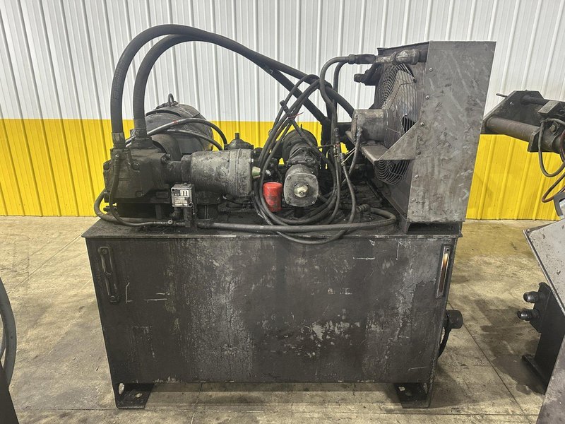 5&quot; (530 TON) AMD MODEL #530-2230 AUTOMATIC HYDRAULIC BAR &amp; BILLET SHEAR OR HYRDRAULIC PRESS: STOCK #22660